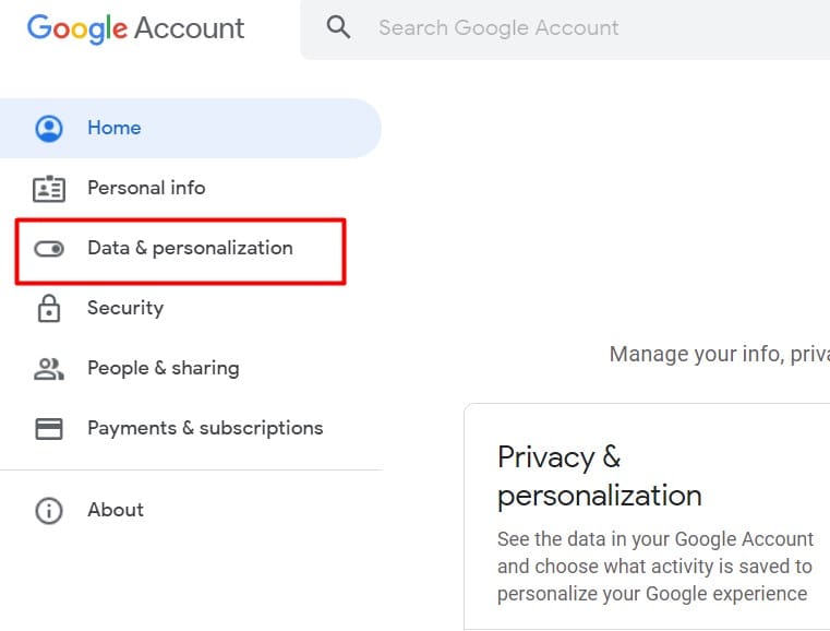 data and personalization
