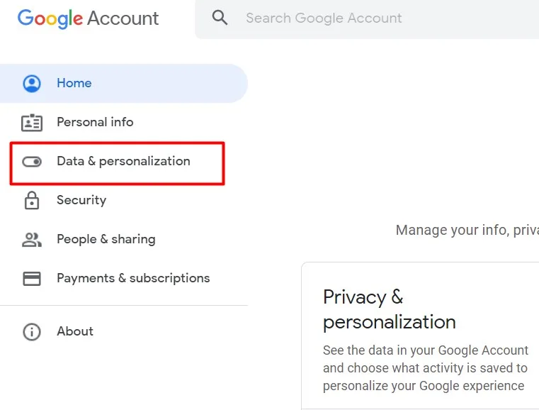 data and personalization